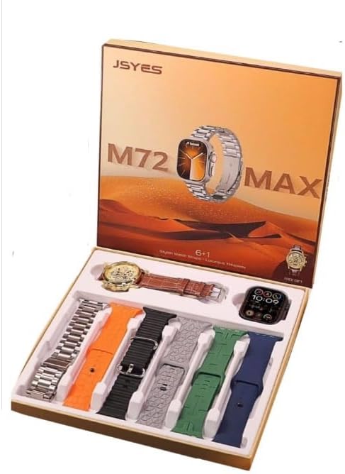 M72 Max Smart Watch wrist watch pack